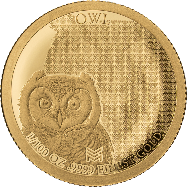 20 Dollars Liberia Animal Invest - Eule 2025