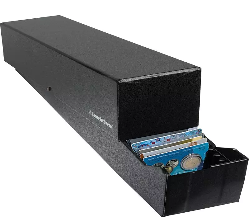 Archivbox LOGIK für Goldbarrenblister und Coin Cards Querformat