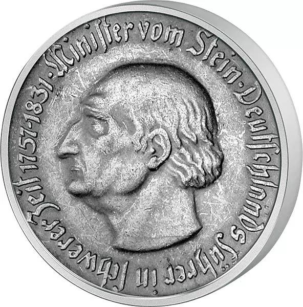 10 Mark Provinz Westfalen Minister vom Stein - Westfalneroß 1921 Sehr schön 10 Mark Provinz Westfalen Minister vom Stein - Westfalneroß 1921 Sehr schön