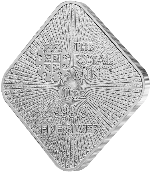 10 Unzen Silberbarren Britannia and Liberty Bullion Bar