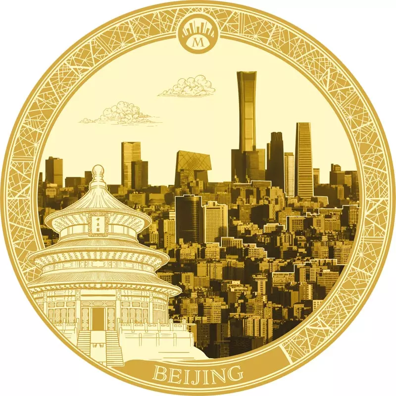 10 Dollars Salomonen Die größten Metropolen der Welt - Peking 2025