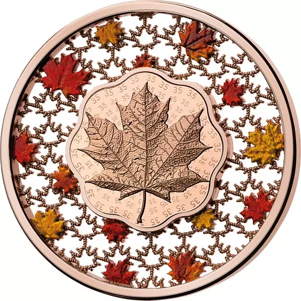 5 Dollars Salomonen Filigree Maple Leaf 2023 5 Dollars Salomonen Filigree Maple Leaf 2023