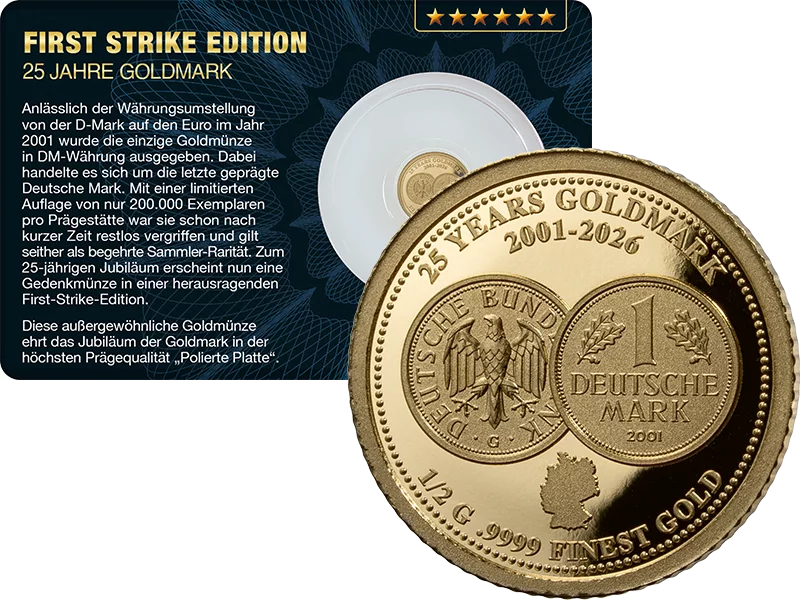 50 Tala Samoa First Strike Edition Goldmark 2026
