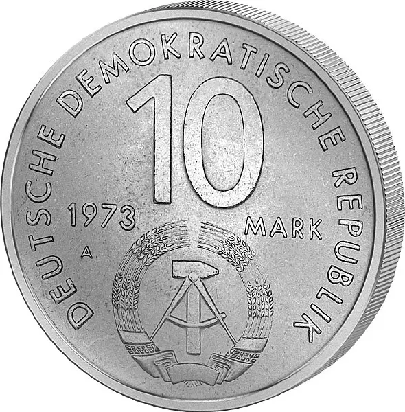 10 Mark DDR Weltjugendspiele 1973 vorzüglich