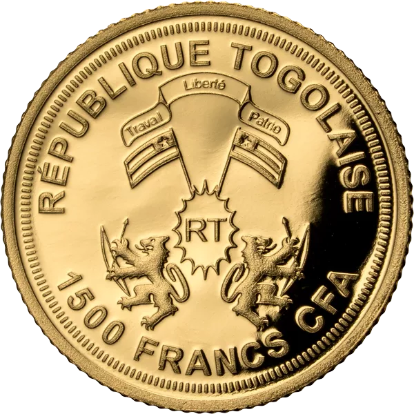 1.500 Francs Togo 75 Jahre Deutscher Silberadler 2026