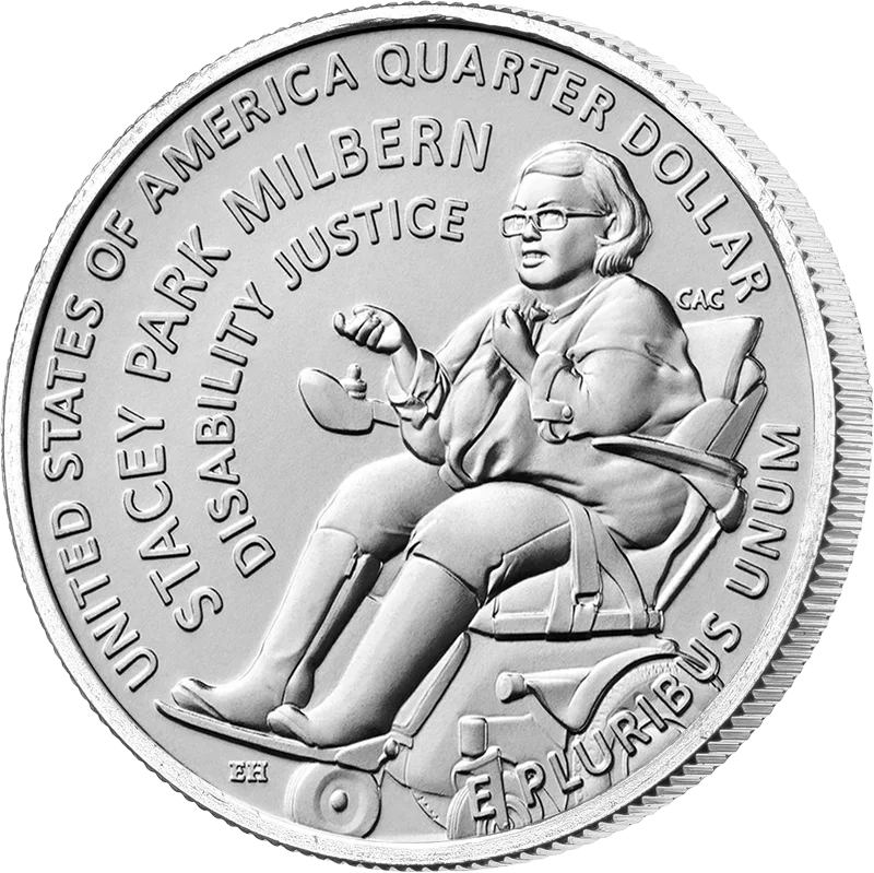 25 Cents USA American Women Quarter - Starcey Park Milbern 2025
