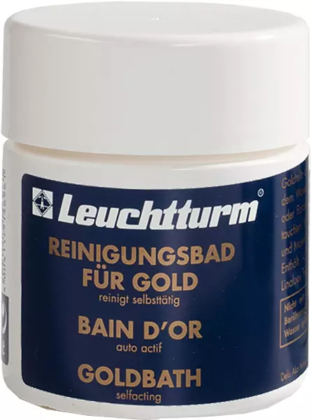 Münzreinigungs-Tauchbad für Goldmünzen