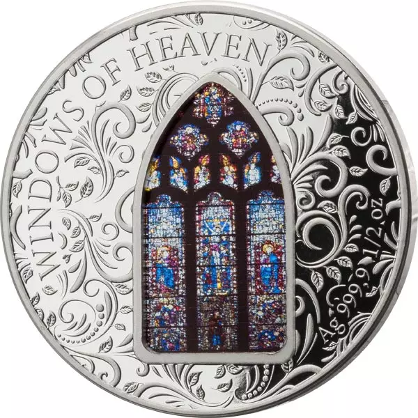Silbermedaille Windows of Heaven England - York Minster