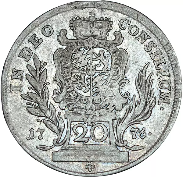 20 Kreuzer Bayern Kurfürst Maximilian III. 1763-1777
