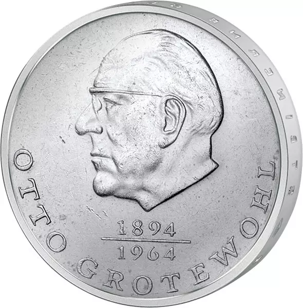 20 Mark DDR Otto Grotewohl 1973 vorzüglich