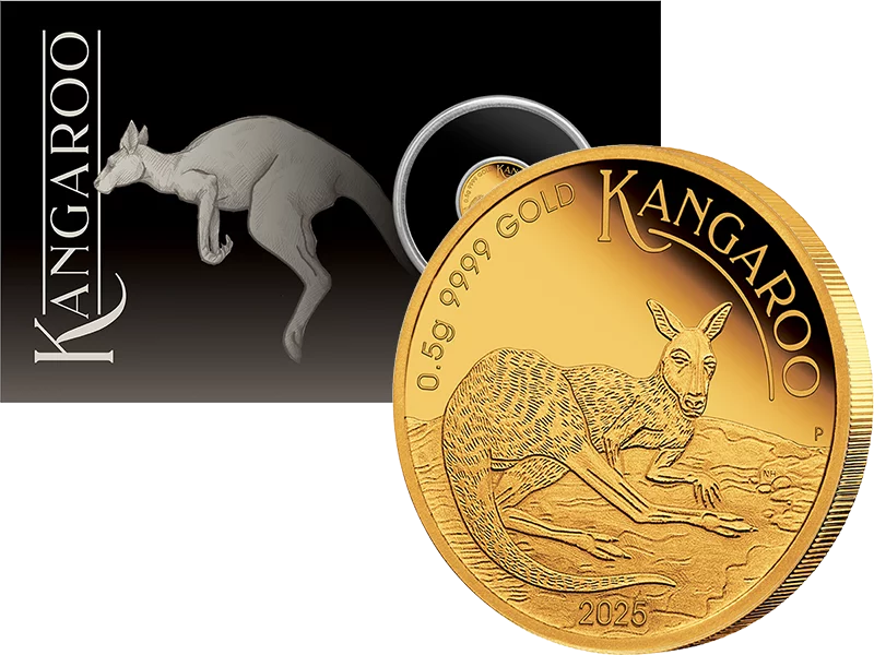 2 Dollars Australien Mini Roo 2025
