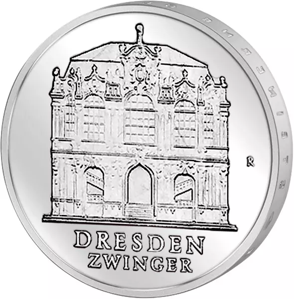 5 Mark DDR Dresdner Zwinger 1985 Stempelglanz