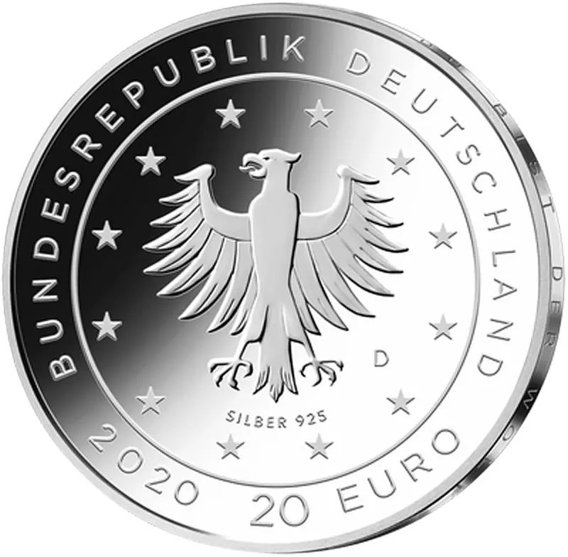 20 Euro BRD Der Wolf und die sieben Geißlein 2020 Stempelglanz