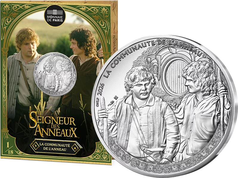 10 Euro Frankreich Frodo und Sam verlassen das Auenland 2026