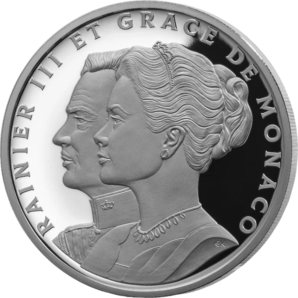 1.000 Francs Guinea Edition Portrait - Rainier III und Grace de Monaco 2026