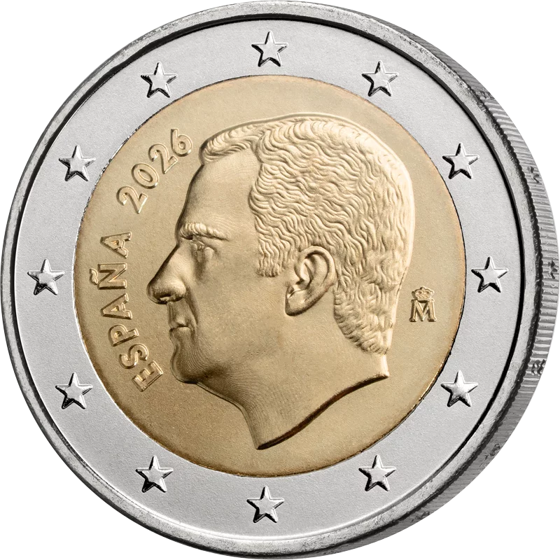 Euro-Kursmünzensatz Spanien World Money Fair inklusive beider 2-Euro-Gedenkmünzen 2026