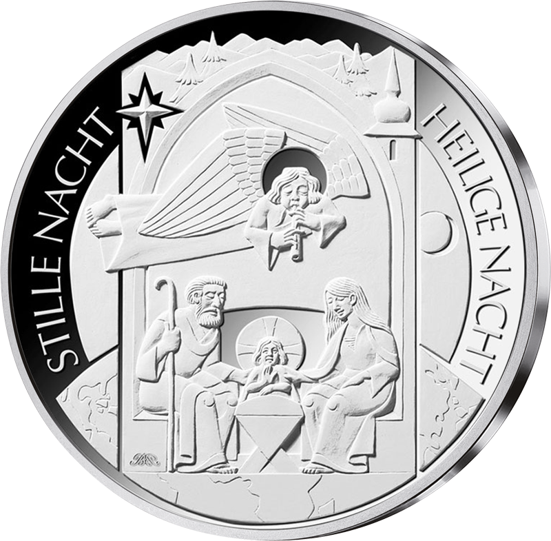 50 Euro BRD Stille Nacht, heilige Nacht 2026 Polierte Platte