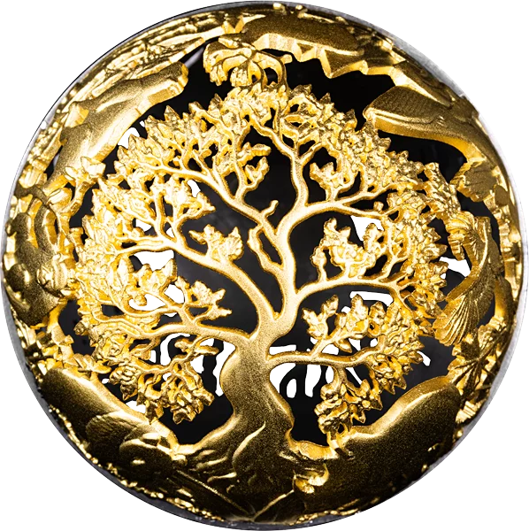5 Dollars Samoa Filigree Nature & Technology 2025
