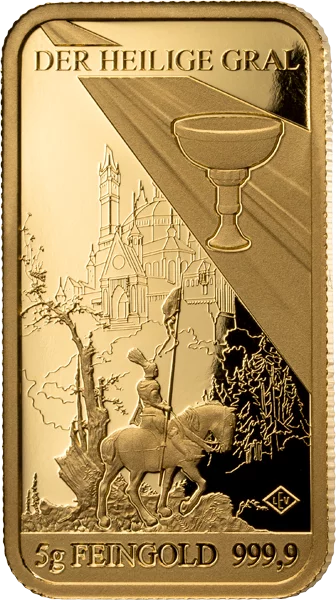 5 Gramm Goldbarren Der Heilige Gral