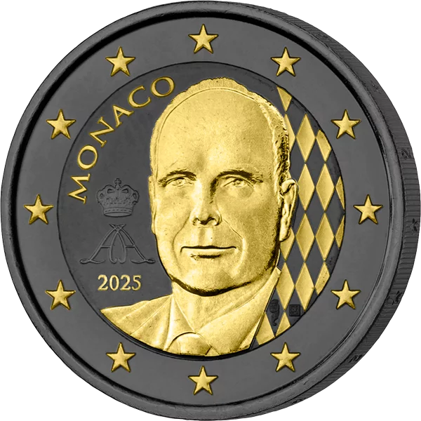 2 Euro Monaco Kursmünze 2025 Golden Enigma Edition