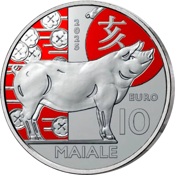 Komplett-Set 12 x 10 Euro San Marino Tierkreiszeichen 2022-2025