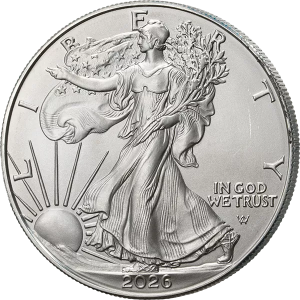 1 Dollar USA Eagle 2026 Premium Eagle Selection mit Goldveredelung