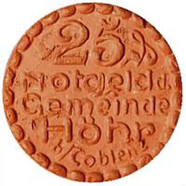 25 Pfennige Höhr (Hessen-Nassau) 1921