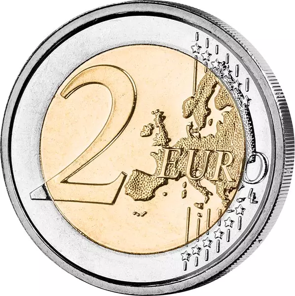 2 Euro Monaco 200. Jahrestag der Thronbesteigung von Fürst Honoré V. 2019