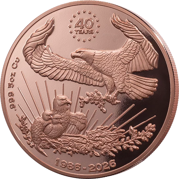 1 Dollar Liberia American Eagle 2026