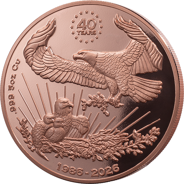 1 Dollar Liberia American Eagle 2026