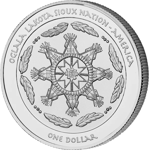 1 Dollar USA The Wolves brought Fire 2025