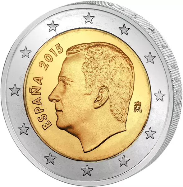 Euro-Kursmünzensatz Spanien ab 2015