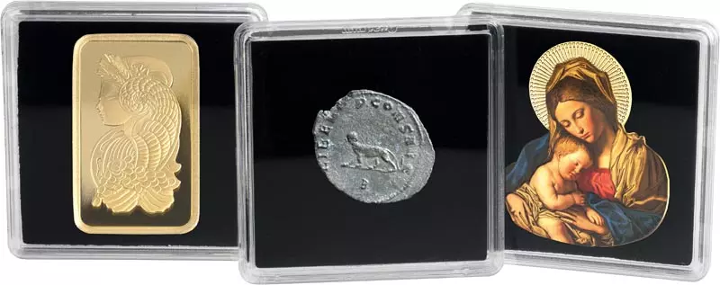 Münzkapseln Innendurchmesser 16 - 41 mm