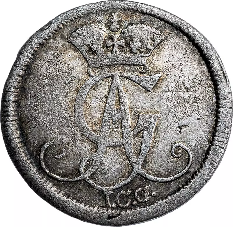 1 Mariengroschen Ostfriesland Graf Georg Albrecht 1730, 1733, 1734
