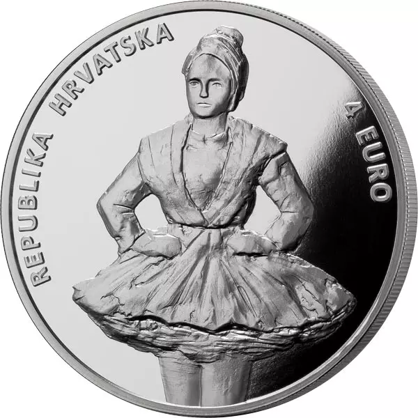 4 Euro Kroatien Insel Susak 2024