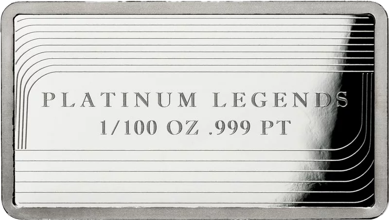 Platinbarren Platinum Legends - Lady Britain Platinbarren Platinum Legends - Lady Britain