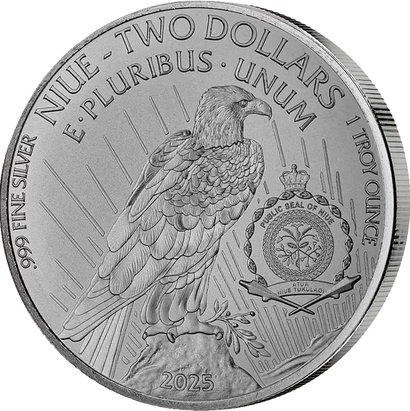 2 Dollars Niue Peace Dollar 2025