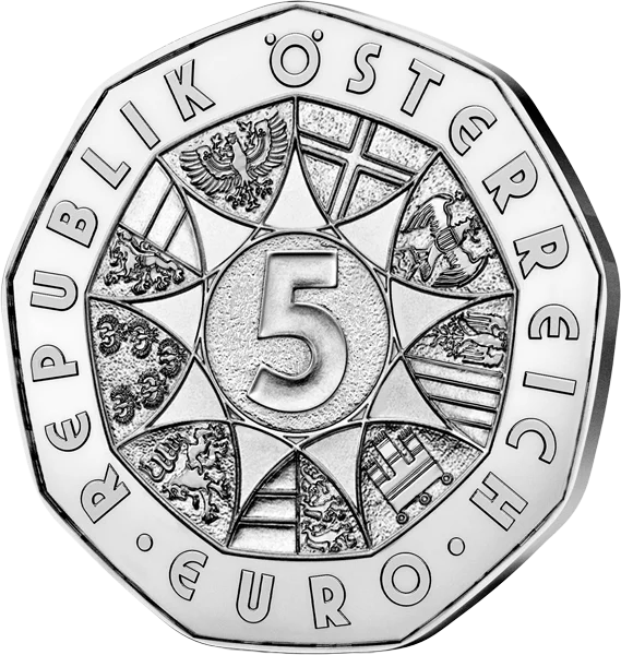 5 Euro Österreich Ostermünze - Dürers Hasentrio 2026