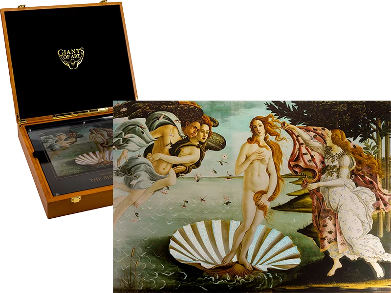 100 Dollars Salomonen Giants of Art - Die Geburt der Venus 2025