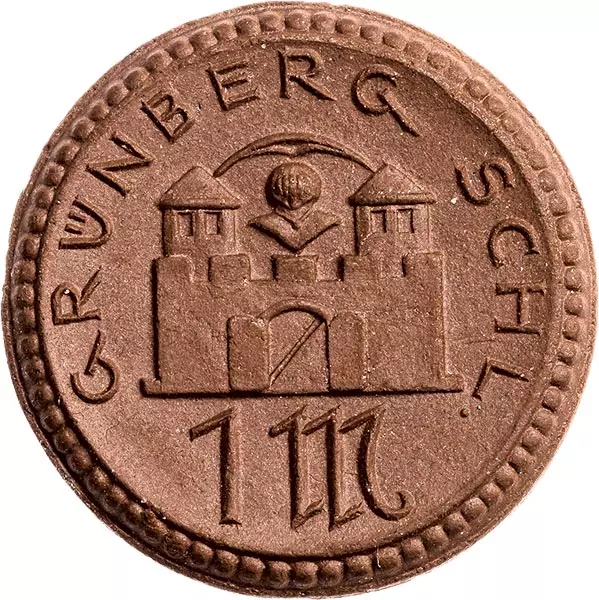 1 Mark Grünberg Schlesien 1921