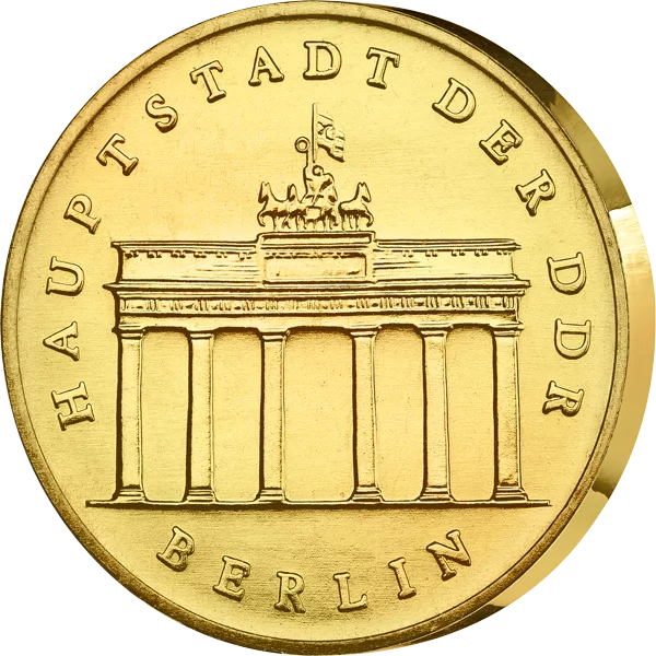1 Pfennig - 5 Mark DDR Kursmünzensatz 1987