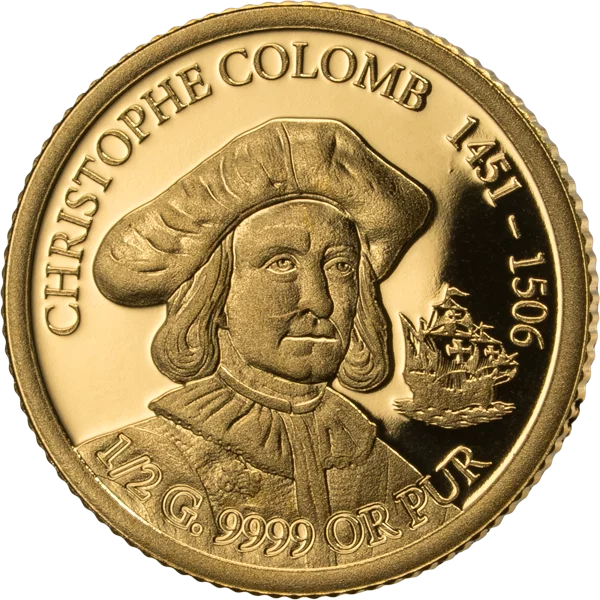 100 Francs Mali Classic Gold 520. Todestag und 575. Geburtstag von Christoph Columbus 2026