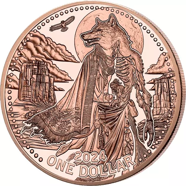 1 Dollar USA Mesa Grande Skinwalker 2024