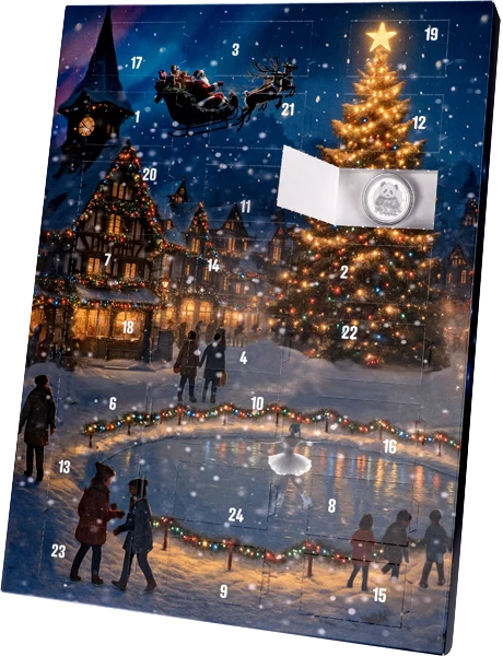 2-Euro-Künstlerausgaben Adventskalender 2025