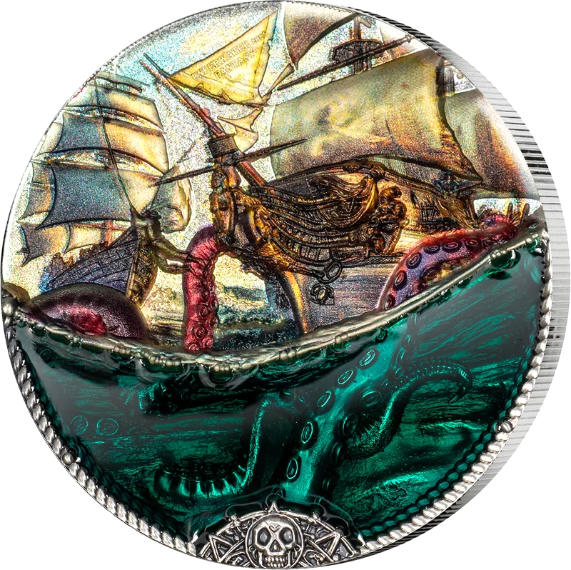 20 Dollars Cookinseln Sea Monster 2025