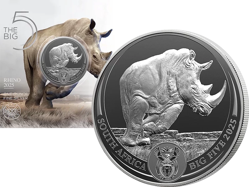 5 Rand Südafrika Big Five - Rhino 2025