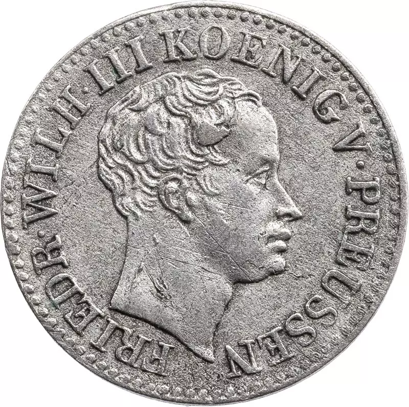 1/2 Silbergroschen Preußen Friedrich Wilhelm III. 1821 - 1840