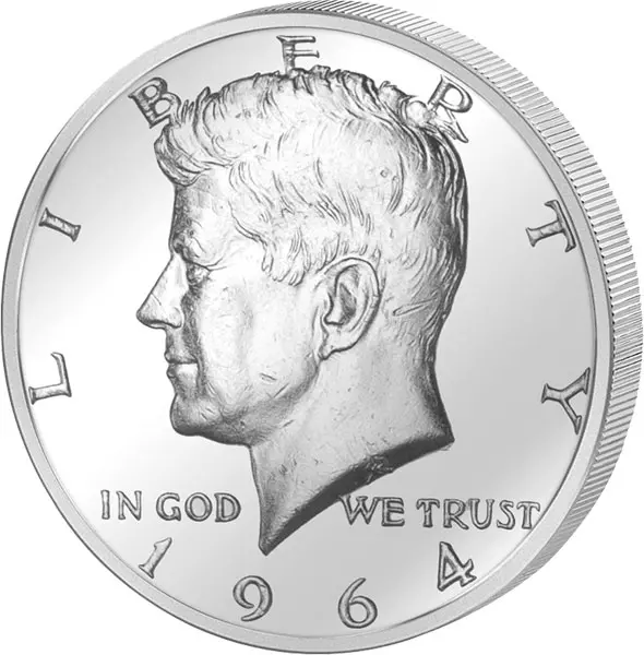1/2 Dollar USA John F. Kennedy 1964