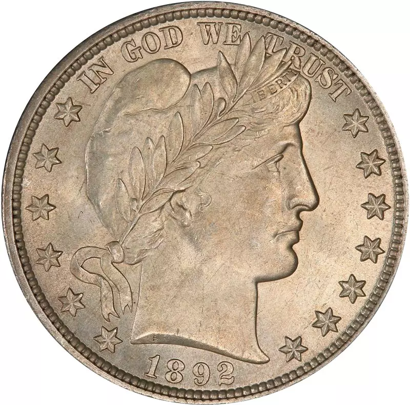 1/2 Dollar USA Barber-Half-Liberty-Kopf 1892-1915