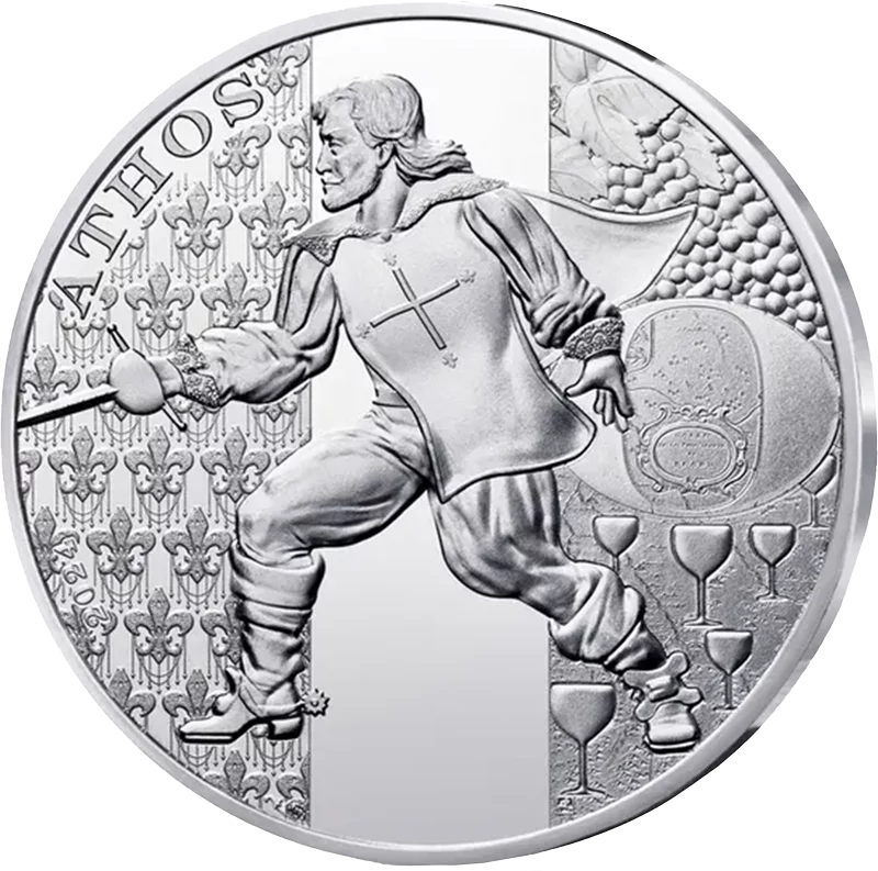 10 Euro Frankreich Die drei Musketiere - Athos 2024